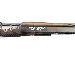 Fierce Firearms  Twisted Rage LR Full Size 22 Creedmoor 4+1 22" Smoked Bronze Cerakote Match Grade/Spiral Threaded Stainless Steel Barrel, Drilled & Tapped Receiver, Desert Shadow Camo Push Button Adj
