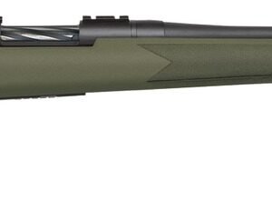 Mossberg 28077 Patriot  270 Win 5+1 22" Matte Blued Fluted Barrel, OD Green Synthetic Stock