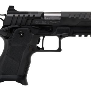 Oa Defense  2311 Pro Compact 9mm Luger 15+1 4.25" DLC Black Steel Optic Ready/Serrated Slide, Black Aluminum Frame w/Picatinny Rail, Black Polymer Grip, Ambidextrous