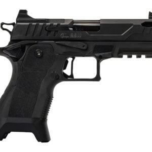 Oa Defense  2311 Pro w/Plus Kit Compact Frame 9mm Luger 17+1 4.25" Black DLC Black Steel Optic Ready/Serrated Slide, Black Aluminum Frame w/Picatinny Rail, Black Polymer Grip, Ambidextrous