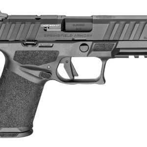 Springfield Armory ECA9409BCA Echelon Alpha 40.C 9mm Luger 10+1 4" Black Melonite Barrel & Optic Ready/Serrated Slide, Black Polymer Frame w/Picatinny Rail Adaptive Texture Grip, *CA Compliant