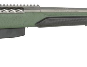 Tikka JRTXRSV324 T3x Super Varmint 6mm Creedmoor 5+1 24" Tungsten Cerakote Threaded Barrel, Drilled & Tapped Receiver, Green Modular w/Interchangeable Pistol Grips Synthetic Stock, Right Hand