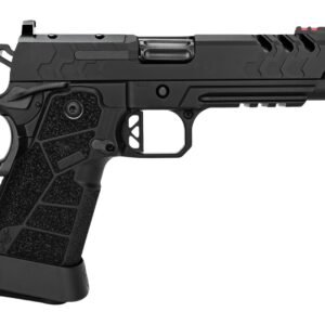 Kimber Mfg, Inc 3500103 2K11 Pro Comp Full Size Frame 9mm Luger 20+1 5" Compensated Barrel, Black Stainless Steel Lightening Cut/Optic Ready/Serrated Slide, Black Stainless Steel Frame w/Beavertail &