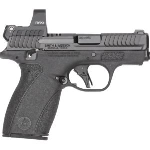 Smith & Wesson 14787 Bodyguard 2.0 w/Optic Micro-Compact 380 ACP 10+1 2.75" Black Armornite Barrel, Black Armornite Stainless Steel Serrated w/Viridian RFX1 Green Dot Slide, Black Polymer Frame, Textu