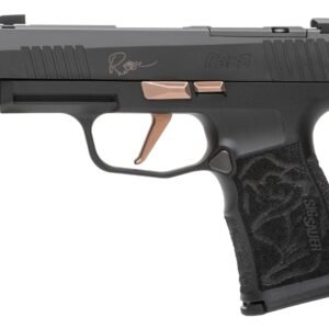 Sig Sauer 365XL9ROSE P365XL Rose Kit Micro-Compact 9mm Luger 12+1 3.10" Black Nitron Stainless Steel Integrated Compensator/Optic Ready/Serrated Slide, Black w/Rose Gold Accents Frame w/Accessory Rail