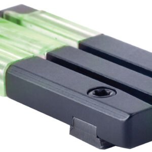 Meprolight USA 631103108 FT Bullseye Rear Sight Green Tritium FO/Black Frame Fits Springfield XD/XDM/Hellcat, Dovetail Mount