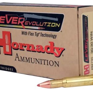 Hornady 82730 LEVERevolution 30-30Win 160gr Flex Tip eXpanding 20 Per Box/10 Case