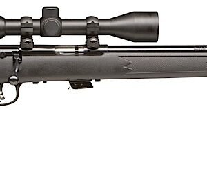 Savage Arms 29200 Mark II FVXP Full Size 22 LR 5+1 21" Matte Black Button Rifled Barrel, Matte Black Drilled & Tapped Carbon Steel Receiver, Matte Black Fixed Synthetic Stock, 3-9x40mm Duplex, Right H