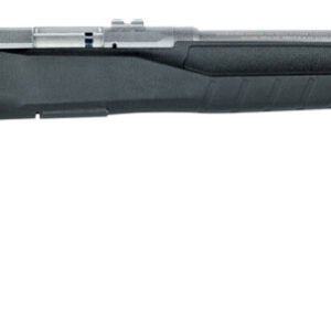 Savage Arms 70502 B Series FVSS Full Size 22 WMR 10+1 21" Matte Button Rifled Barrel, Matte Drilled & Tapped Stainless Steel Receiver, Matte Black Fixed Synthetic Stock, Right Hand