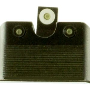 TruGlo TG231MP2W Tritium Pro  Black | Green Tritium White Outline Front Sight Green Tritium Rear Sight