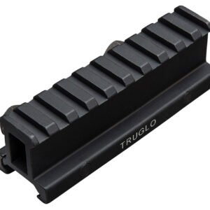 TruGlo TG8990B Picatinny Riser Mount Matte Black Anodized