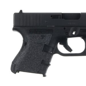 Talon Grips 105G Adhesive Grip  Compatible w/Glock 26/27/28/33/39 Gen3, Black Textured Granulate