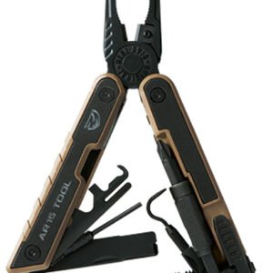 Real Avid AVAR15T AR15  440C SS Part Serrated Blade Black G10 Handle AR Platform