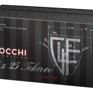 Fiocchi 762TOK Heritage 7.62x25mmTokarev 88gr Full Metal Jacket 50 Per Box/20 Case
