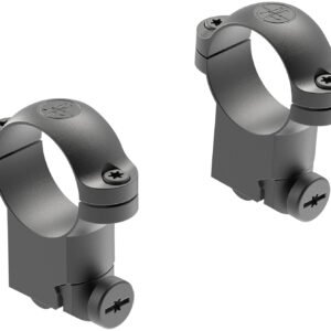 Leupold 50217 Ringmounts  Matte Black Ruger No.1/77/11 1" High