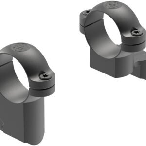 Leupold 52302 Ringmounts Matte Black Ruger M77 1" Extended Super High