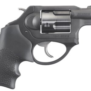 Ruger 5464 LCRx  Small Frame 9mm Luger 5 Shot, 1.87" Matte Black Steel Barrel, Black PVD Cylinder, Matte Black Stainless Steel Frame, Black Hogue Tamer Monogrip, Exposed Hammer