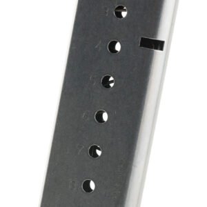 Mec-Gar MGCG4508SPF 1911 Government 8rd 45 ACP, Stainless Steel