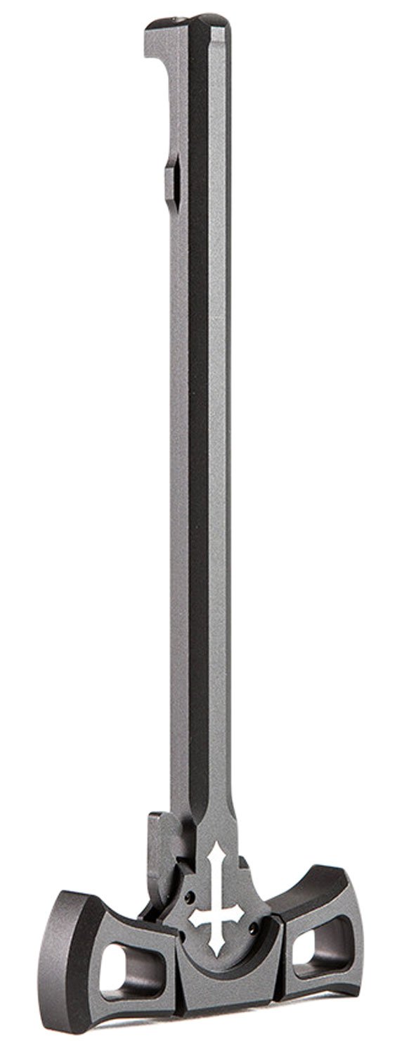 Patriot Ordnance Factory 00850 Tomahawk Charging Handle AR-10 Black Anodized Aluminum, Ambidextrous