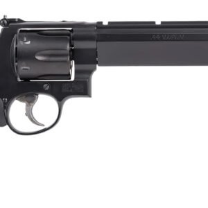 Smith & Wesson 170323 Performance Center 629 Stealth Hunter 44 Rem Mag 6rd 7.50" Matte Black Stainless Steel Black Polymer Grip