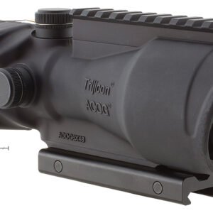 Trijicon 100002 ACOG Black Hardcoat Anodized 6x 48mm Illuminated Red Chevron .308/7.62 Reticle