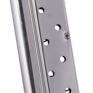 Mec-Gar MGCGOV9LN 1911 Government 9rd 9mm Luger, Nickel Carbon Steel