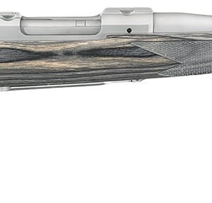 Ruger 17111 Hawkeye Compact Compact 7mm-08 Rem 4+1 16.50"  Matte Stainless Steel Barrel, Integral Scope Mounts Stainless Steel Receiver, Black Fixed Laminate Stock