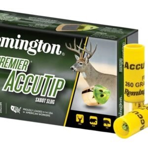 Remington Ammunition 20496 Premier AccuTip  20 Gauge 2.75" Sabot Slug Shot 5 Per Box/ 20 Cs
