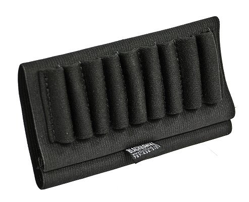 Blackhawk 74SH00BK Buttstock Shell Holder  Black Nylon 9rd Rifle