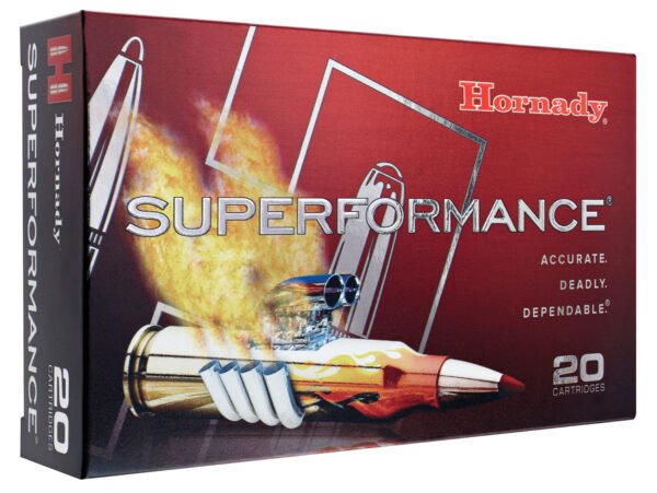Hornady 80563 Superformance  270Win 140gr Super Shock Tip 20 Per Box/10 Case