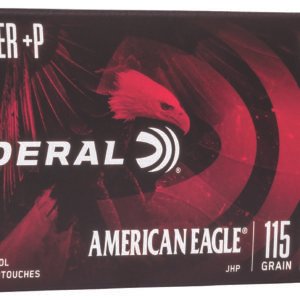 Federal AE38S3 American Eagle Handgun 38Super+P 115gr Jacketed Hollow Point 50 Per Box/20 Case