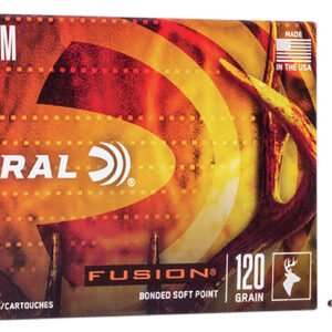 Federal F708FS2 Fusion 7mm-08Rem 120gr Bonded Soft Point 20 Per Box/10 Case