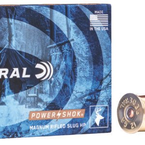 Federal F131RS Power-Shok Shotshell 12Gauge 3" 1 1/4oz RifledSlug Shot 5 Per Box/50 Case