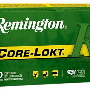 Remington Ammunition 22189 Core-Lokt 338WinMag 225gr Pointed Soft Point 20 Per Box/10 Case