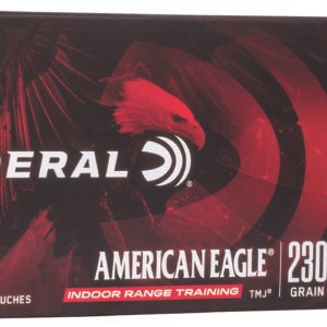 Federal AE45N1 American Eagle IRT  45ACP 230gr Total Metal Jacket 50 Per Box/20 Case