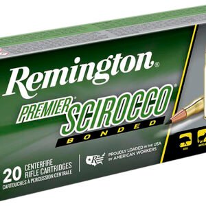 Remington Ammunition 29330 Premier Scirocco Bonded 300WinMag 180gr Swift Scirocco Bonded 20 Per Box/10 Case