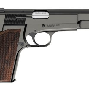 SPRINGFIELD ARMORY SA-35 9MM 5IN BARREL 15RD POLISHED BLUED STEEL W/WHITE DOT P9202