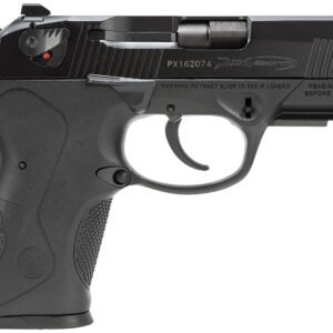 Beretta USA JXC9F21 Px4 Storm Compact 9mm Luger 15+1 3.27" Black Steel Barrel, Black Bruniton Serrated Steel Slide, Black Polymer Frame w/Picatinny Rail & Interchangeable Backstrap Grip, Ambidextrous