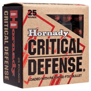 Hornady 91000 Critical Defense 9x18Makarov 95gr Hornady Flex Tip eXpanding 25 Per Box/10 Case