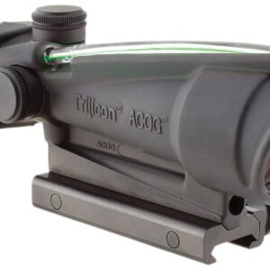 Trijicon 100149 ACOG Black Hardcoat Anodized 3.5x35mm Illuminated Green Chevron .223/5.56 BDC Reticle