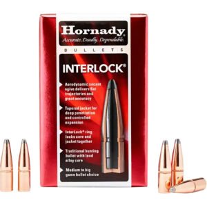 Hornady 2820 InterLock  7mm .284 139 gr Spire Point 100 Per Box/ 25 Case