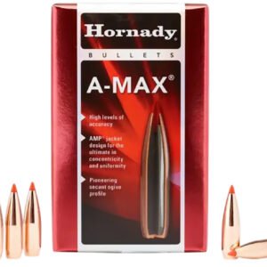 Hornady 30502 A-MAX  30 Cal .308 168 gr A Max 100 Per Box/ 15 Case