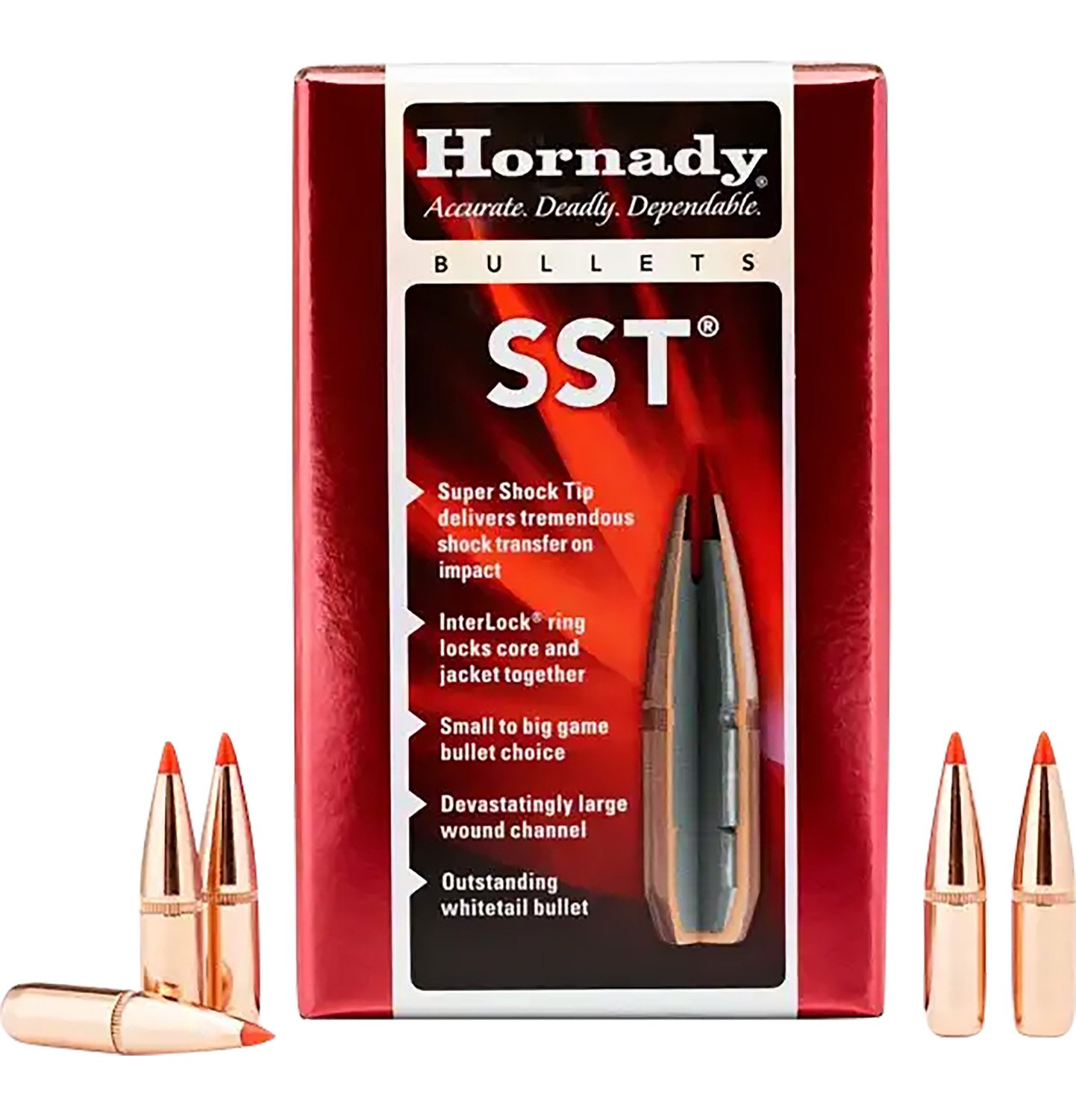 Hornady 27402 SST 270 Win .277 150 gr Super Shock Tip 100 Per Box/ 15 Case
