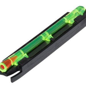 HiViz M300 M-Series Magnetic Front Sight Black | Green with Red Center Fiber Optic Front Sight