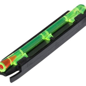 HiViz M400 M-Series Magnetic Front Sight Black | Green with Red Center Fiber Optic Front Sight
