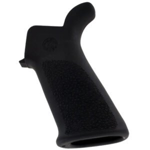 Hogue 15030 OverMolded Beavertail Cobblestone Black Rubber for AR-15, M16