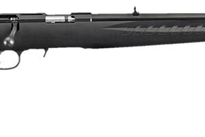 Ruger 8321 American Rimfire Full Size 22 WMR 9+1 22" Satin Blued Steel Barrel & Alloy Steel Receiver w/Integral Scope Mount, Black Fixed Synthetic Stoc Right Hand