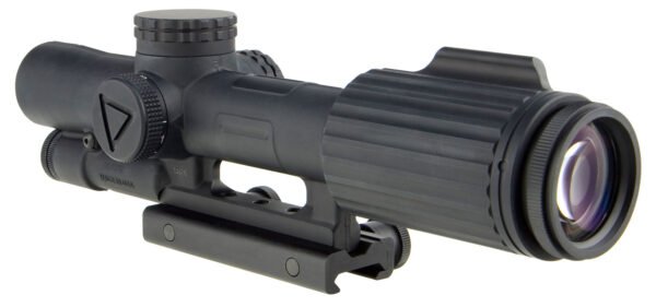 Trijicon 1600002 VCOG Black Hardcoat Anodized 1-6x 24mm LED Illuminated Red Horseshoe Dot w/Crosshair 223 55gr Reticle