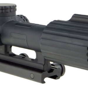 Trijicon 1600005 VCOG  Black Hardcoat Anodized 1-6x 24mm LED Illuminated Red Horseshoe Dot w/Crosshair 308 175gr Reticle