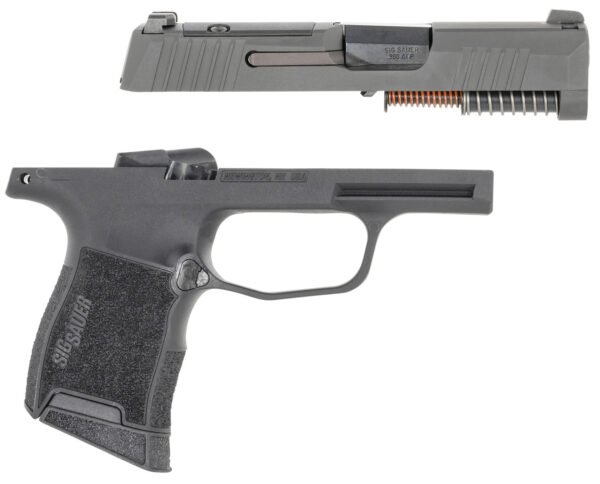 Sig Sauer 8900719 P365 Caliber Exchange Kit 380 ACP 3.10" 10+1 Black Nitride Slide Black Polymer Frame SigLite Night Sights for All Sig P365 Models